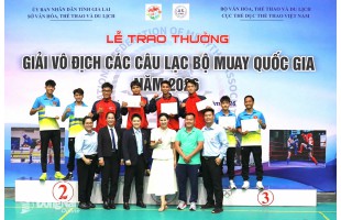 CHIA TAY ĐOÀN THI ĐẤU MUAY 2026 TẠI GIA LAI